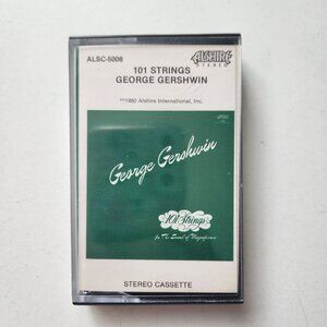 101 Strings George Gershwin Stereo Cassette ALSC-5006 Alshire International Inc.